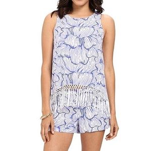 Lilly Pulitzer SONYA FRINGE TANK TOP & SHORTS SET